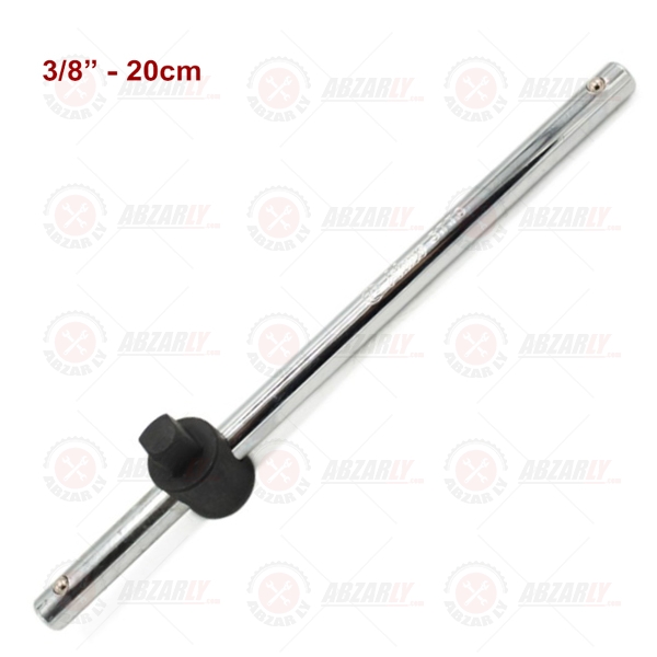 دسته بکس کشویی درایو 3/8 اینچ طول 20cm برند HANS (هنس)
