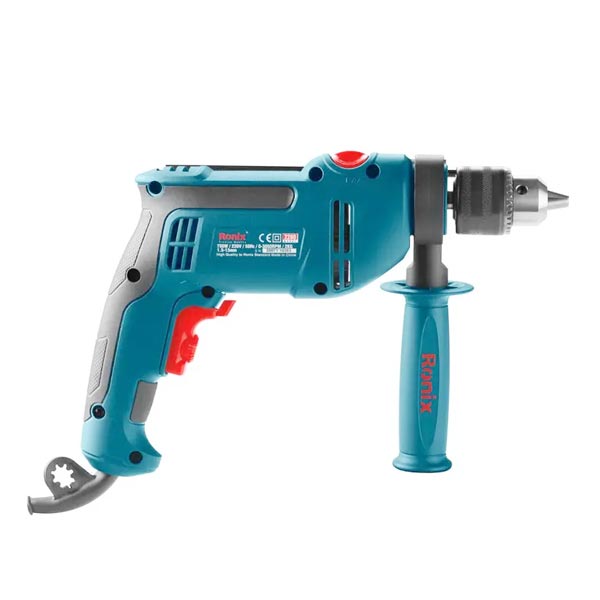 دریل چکشی برقی رونیکس Ronix مدل 2260 سه نظام آچاری