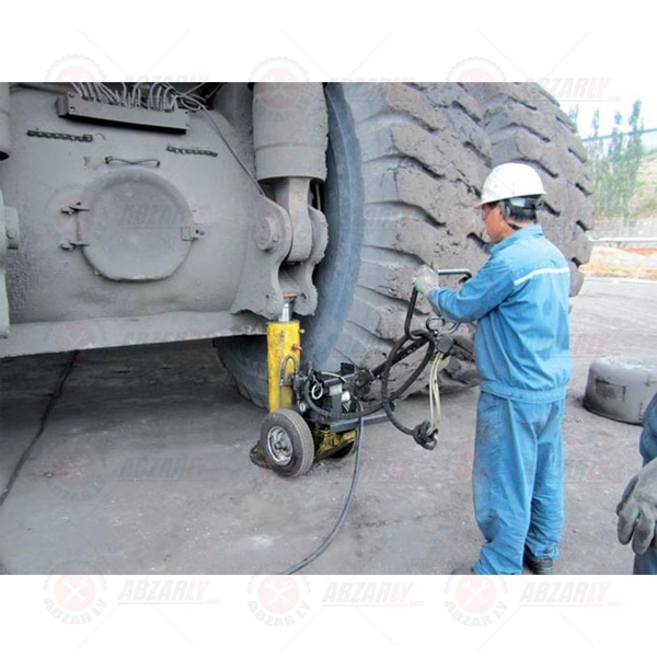 جک 60 تنی الکتریکی چرخ دار مدل PREMB06014L برند Enerpac (انرپک)